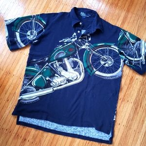 Vintage Motorcycle Polo